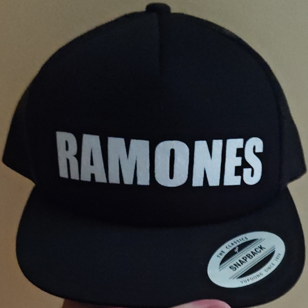 Ramones Black Snapback Hat